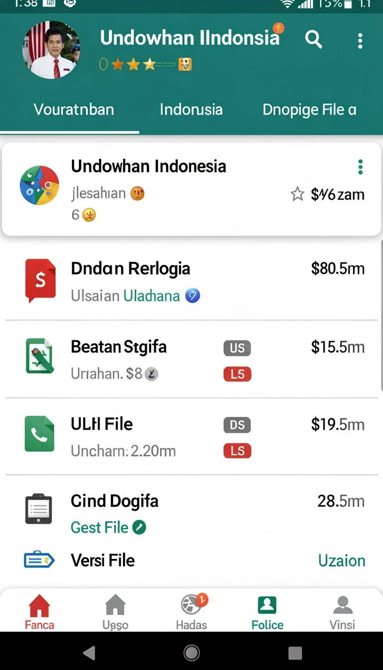 Pratinjau layar Aplikasi updates Ringan untuk Android